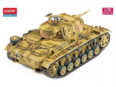 Academy - Panzer III Ausf. J "North Afrika", 1/35, 13531 2