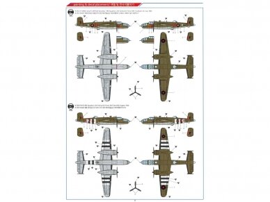 Academy - North American B-25C/D Mitchell RAF "European Theatre", 1/48, 12339 8