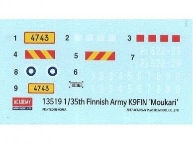 Academy - K9FIN Moukari, 1/35, 13519 6