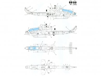 Academy - USMC AH-1Z "Shark Mouth", 1/35, 12127 17