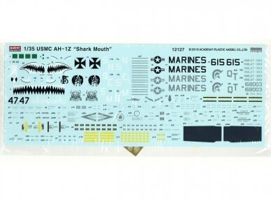 Academy - USMC AH-1Z "Shark Mouth", 1/35, 12127 9