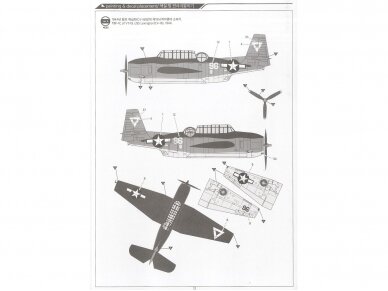 Academy - Grumman Avenger USN TBF-1C "Battle of Leyte Gulf", 1/48, 12340 10