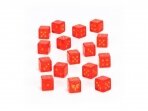 Blood Angels Dice Set (stalo žaidimų kauliukai), 41-45