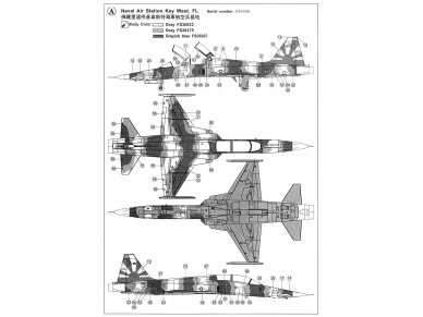 AFV Club - F-5F Tiger II VFC-111 Sundowners, 1/48, 48103 8