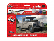 Airfix - Land Rover Series 1 Pick-Up dovanų komplektas, 1/43, A55012