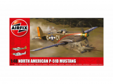 Airfix - North American P-51D Mustang, 1/48, A05131A