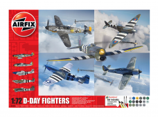 Airfix - D-Day Fighters Model Set, 1/72, A50192