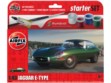 Airfix - Jaguar E-Type dovanų komplektas, 1/43, A55009