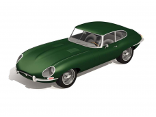 Airfix - Jaguar E-Type dovanų komplektas, 1/43, A55009