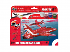 Airfix - Red Arrows BAe Hawk Model Set, 1/72, A55002