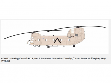 Airfix - Boeing Chinook HC.1, 1/72, A06023 9