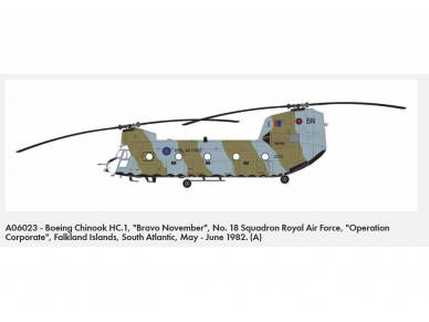 Airfix - Boeing Chinook HC.1, 1/72, A06023 8