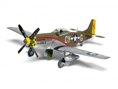 Airfix - North American P-51D Mustang, 1/48, A05131A 1