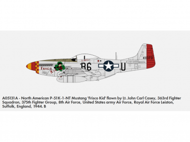 Airfix - North American P-51D Mustang, 1/48, A05131A 7