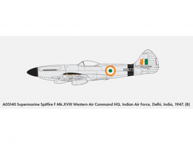 Airfix - Supermarine Spitfire F Mk.XVIII, 1/48, A05140 7