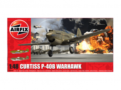 Airfix - Curtiss P-40B Warhawk, 1/48, A05130A