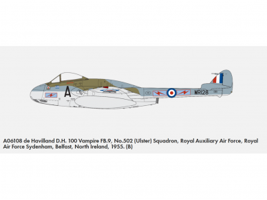 Airfix - De Havilland Vampire FB.5/FB.9, 1/48, A06108 10