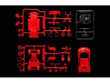 Airfix - Bugatti Chiron dāvanu komplekts, 1/43, A55005 5