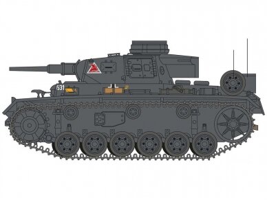 Airfix - Panzer III Ausf J, 1/35, A1378 8