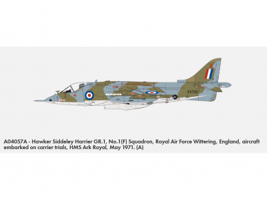 Airfix - Hawker Siddeley Harrier GR.1/AV-8A, 1/72, A04057A 11