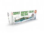 AK Interactive - 3rd generation - Acrylic paint set Soviet Aircraft Colors 1941-1945, AK11741