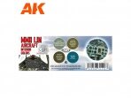 AK Interactive - 3rd generation - Acrylic paint set WWII IJN Aircraft Interior Colors, AK11738