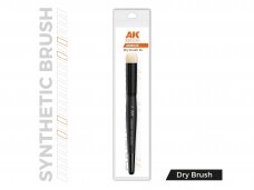 AK Interactive - Synthetic Dry Brush - XL (pintsel), AKB026