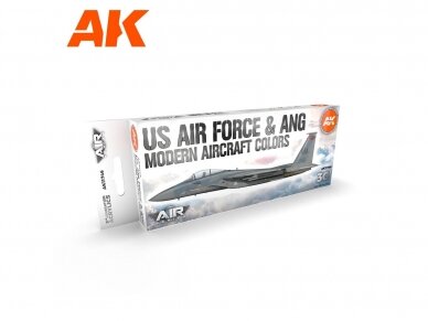 AK Interactive - 3rd generation - Acrylic paint set US Air Force & ANG Modern Aircraft Colors, AK11746