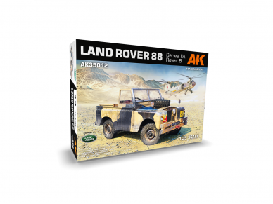 AK Interactive - Land Rover 88 Series IIA Rover 8, 1/35, AK35012