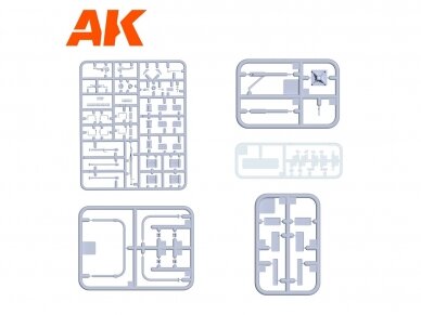 AK Interactive - Toyota Land Cruiser FJ43 Pickup with DShKM, 1/35, AK35002 6