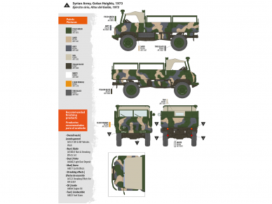 AK Interactive - Unimog 404 S Middle East, 1/35, AK35506 10