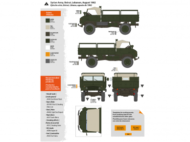 AK Interactive - Unimog 404 S Middle East, 1/35, AK35506 12