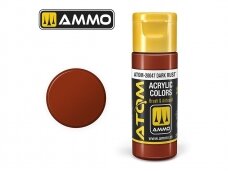 AMMO MIG - ATOM Acrylic paint Dark Rust, 20ml, 20047