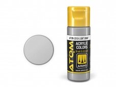 AMMO MIG - ATOM Akriliniai dažai Light Gray, 20ml, 20124