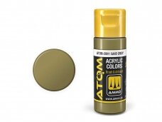 AMMO MIG - ATOM Akrila krāsas Sand Grey, 20ml, 20011