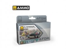 AMMO MIG - ATOM Acrylic paint set MIG-17 Polish Air Force Colors, 20908