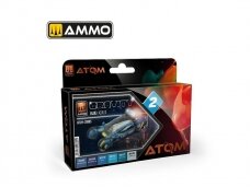 AMMO MIG - ATOM Acrylic paint set Gravity 2 - Blue, 20805