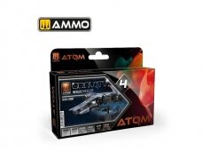 AMMO MIG - ATOM Acrylic paint set Gravity 4 - Metallic, 20807