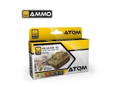 AMMO MIG - ATOM Acrylic paint set TIGER I Late Colors Vol.1, 20720