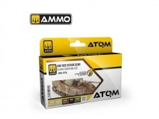 AMMO MIG - ATOM Akrüül värvikomplekt King Tiger Exterior colors, 20726