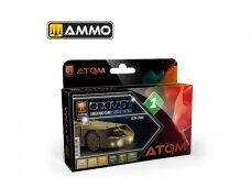 AMMO MIG - ATOM Acrylic paint set Gravity 1 - Green and Sand, 20804