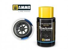 AMMO MIG - Cobra motor paint Cobra Motor Matt Black, 30 ml, 0340