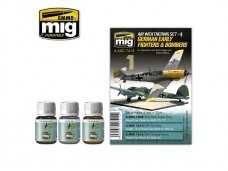 AMMO MIG - Набор эффектов старения GERMAN EARLY FIGHTERS AND BOMBERS, 7414