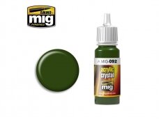 AMMO MIG - Acrylic paint CRYSTAL GREEN, 17ml, 0092