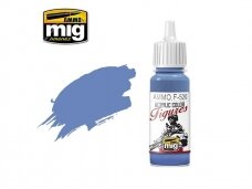 AMMO MIG - Akriliniai dažai figūrėlėms DEEP COBALT BLUE, 17ml, F520