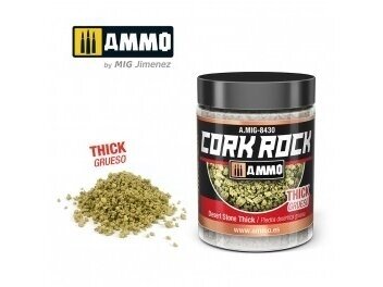 AMMO MIG - CORK ROCK Desert Stone Thick, 100ml, 8430