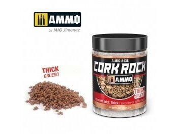 AMMO MIG - CORK ROCK Crushed Brick Thick, 100ml, 8438