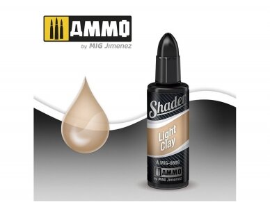 AMMO MIG - Shader värv LIGHT CLAY, 10 ml, 0869