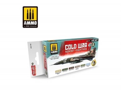 AMMO MIG - Akrüül värvikomplekt Cold War Vol. 1 - Soviet Fighters, 7240