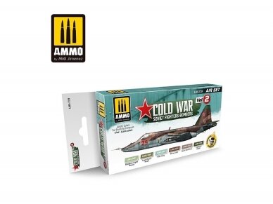 AMMO MIG - Akrüül värvikomplekt Cold War Vol. 2 - Soviet Fighters - Bombers, 7239